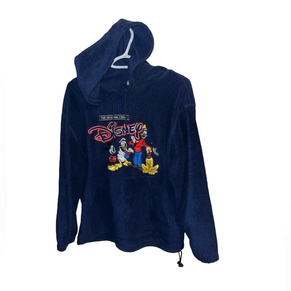 Vintage DISNEY The Original Crew Hooded Sweater - Picture 2 of 6